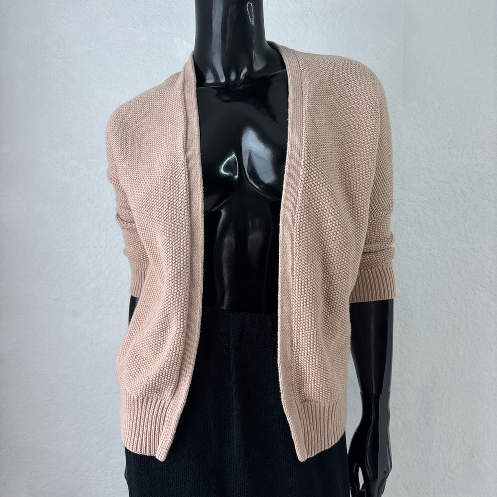 Theory Women's Light Pink Cashmere Blend Cardigan Sweater